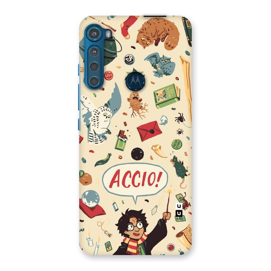 Owl Letter Back Case for Motorola One Fusion Plus