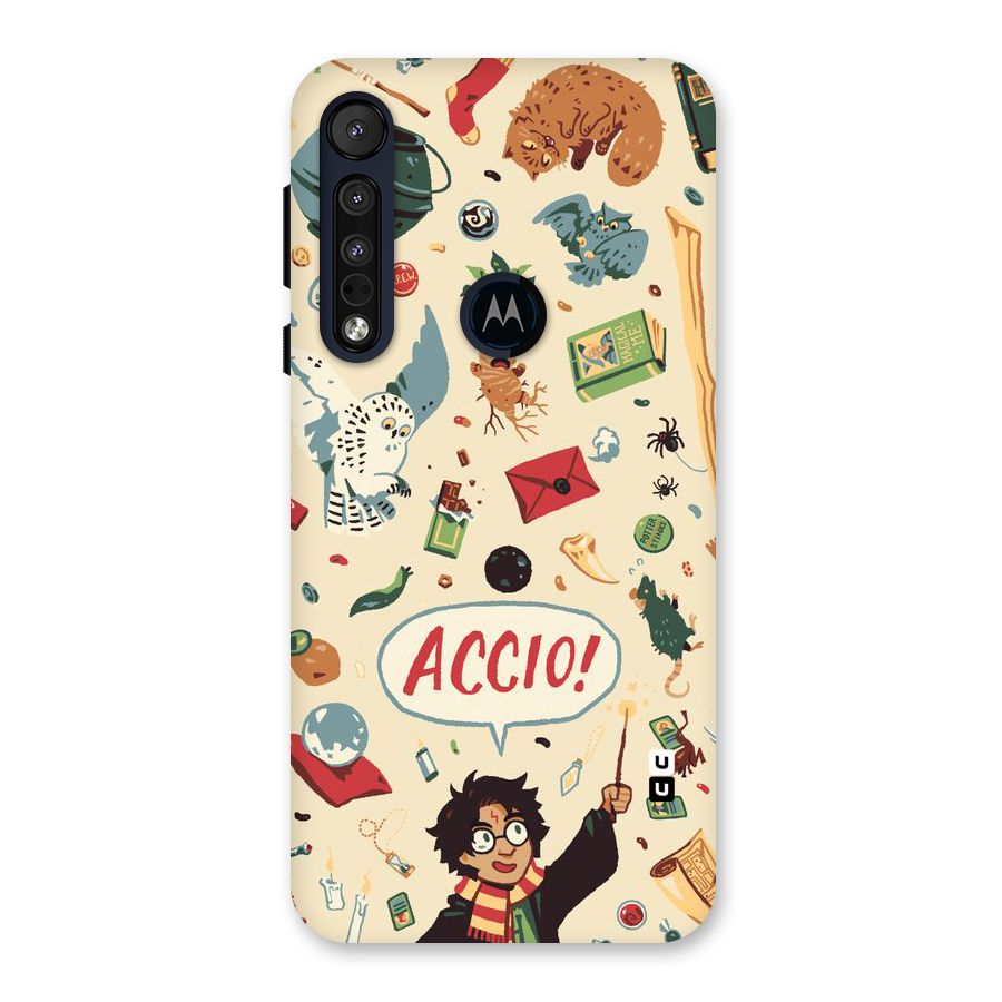 Owl Letter Back Case for Motorola One Macro