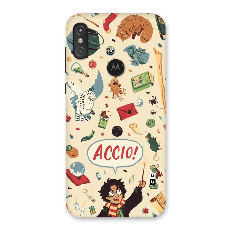 Owl Letter Back Case for Motorola One Power