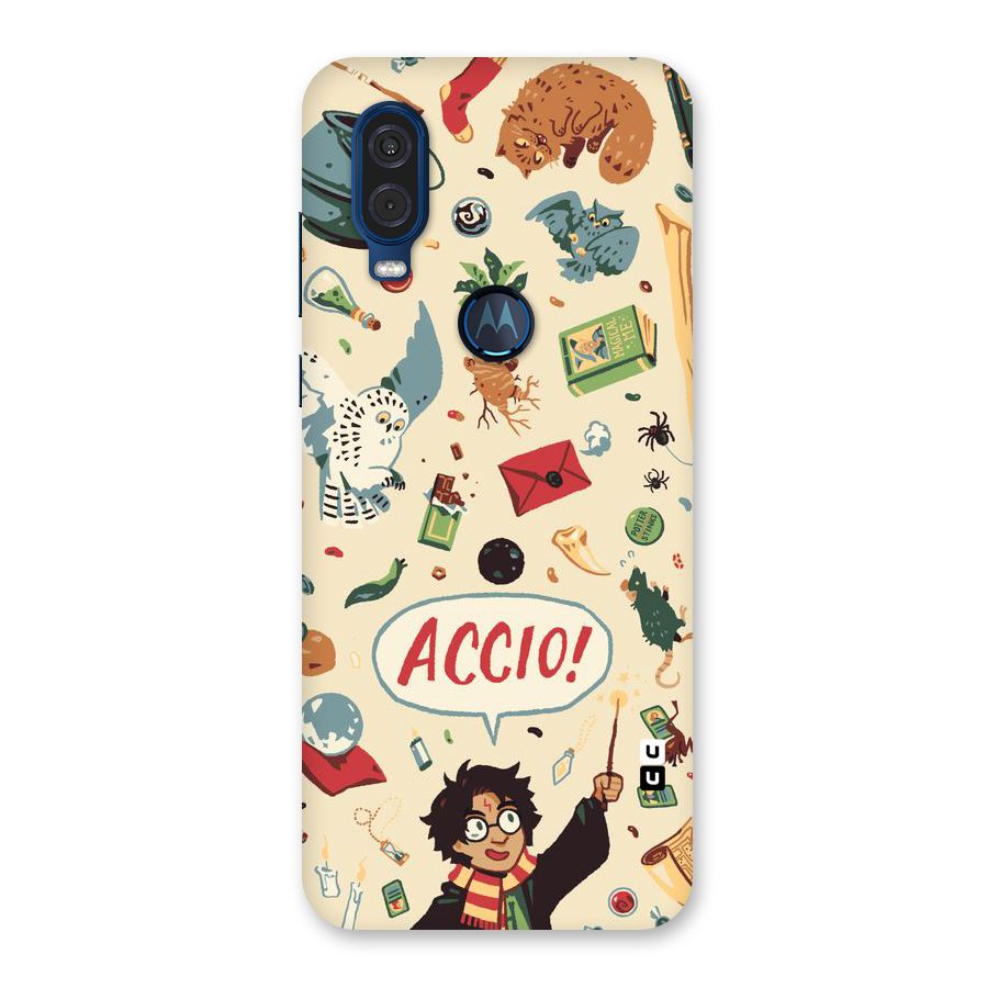 Owl Letter Back Case for Motorola One Vision