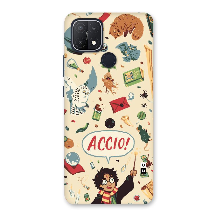 Owl Letter Back Case for Oppo A15