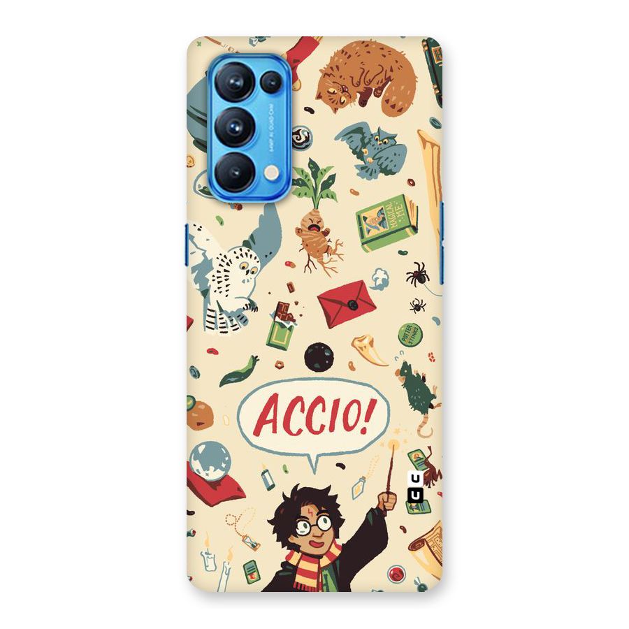 Owl Letter Back Case for Oppo Reno5 Pro 5G