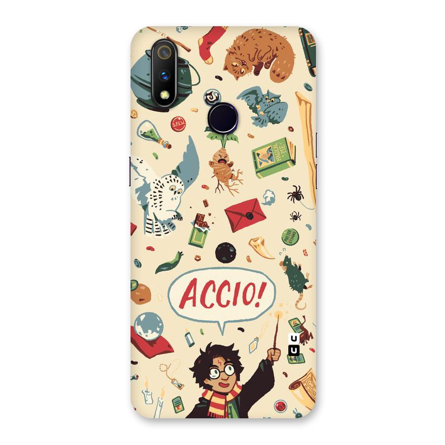 Owl Letter Back Case for Realme 3 Pro