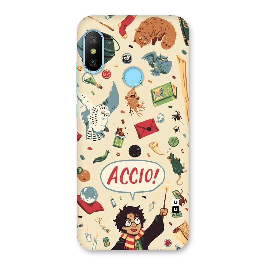 Owl Letter Back Case for Redmi 6 Pro