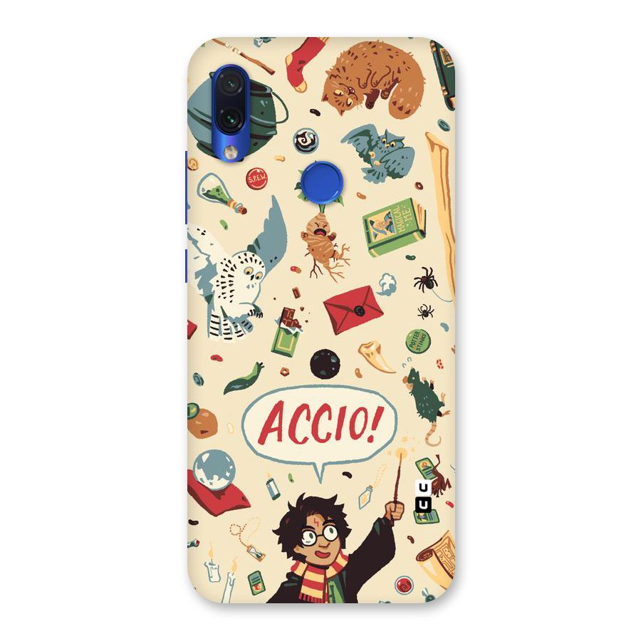 Owl Letter Back Case for Redmi Note 7