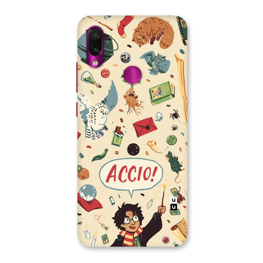 Owl Letter Back Case for Redmi Note 7 Pro