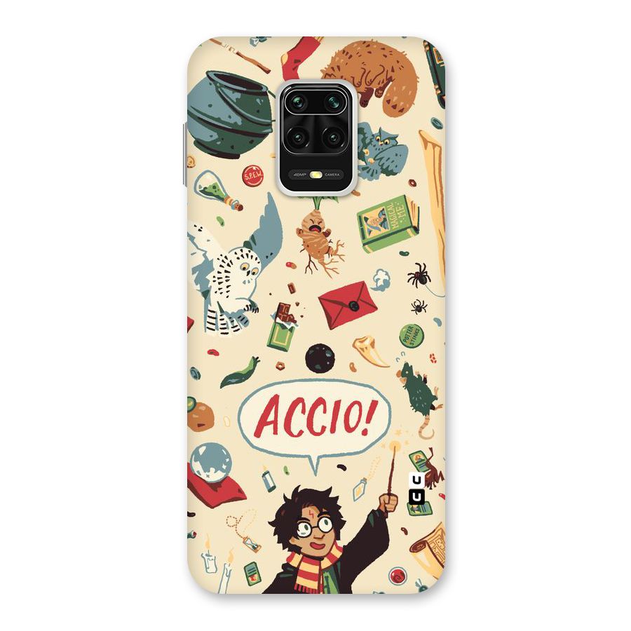 Owl Letter Back Case for Redmi Note 9 Pro Max