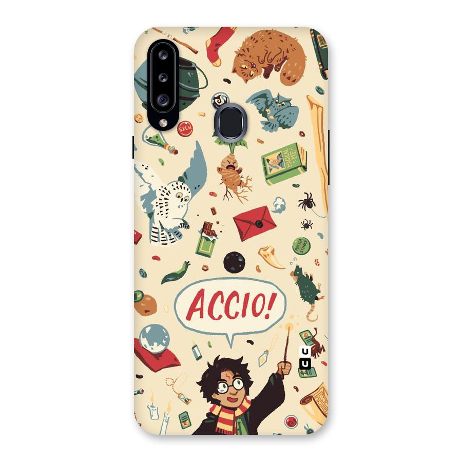 Owl Letter Back Case for Samsung Galaxy A20s