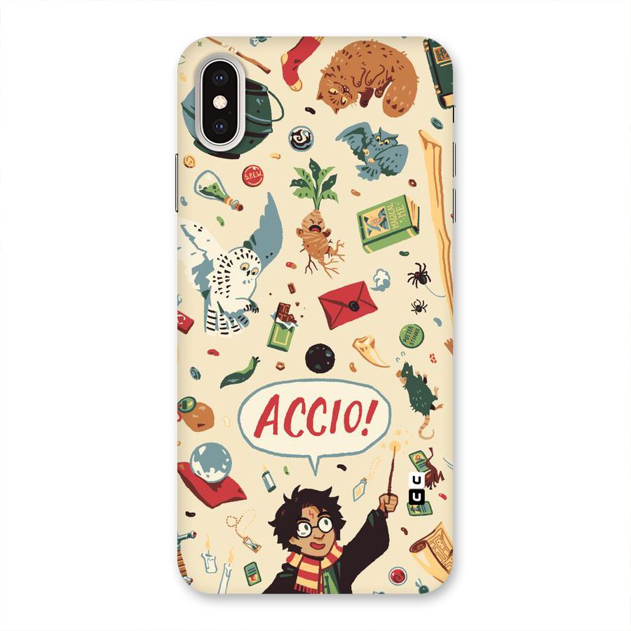Owl Letter Back Case for iPhone XS Max