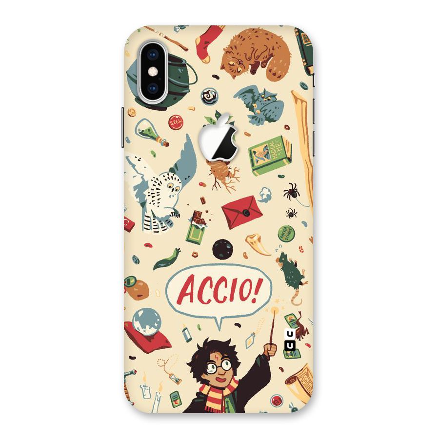 Owl Letter Back Case for iPhone XS Max Apple Cut