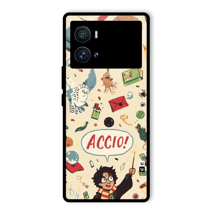 Owl Letter Glass Back Case for Vivo iQOO 9 Pro