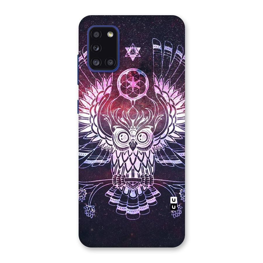 Owl Quirk Swag Back Case for Galaxy A31