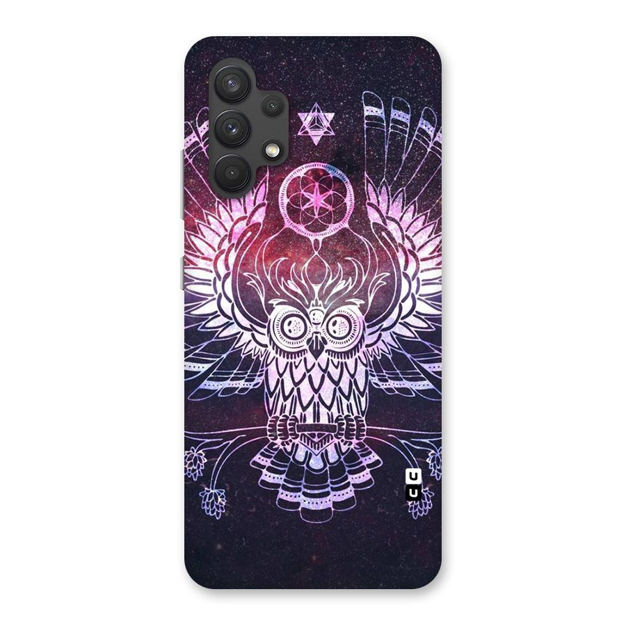 Owl Quirk Swag Back Case for Galaxy A32