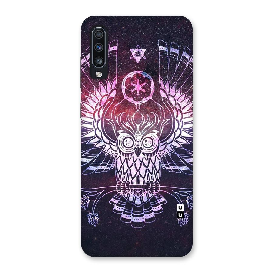Owl Quirk Swag Back Case for Galaxy A70