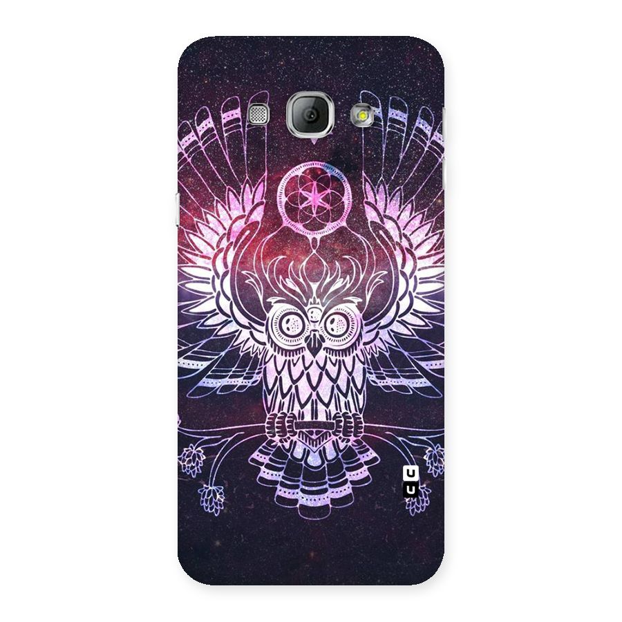 Owl Quirk Swag Back Case for Galaxy A8