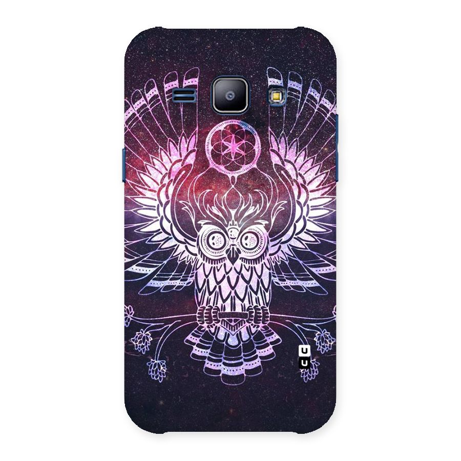 Owl Quirk Swag Back Case for Galaxy J1