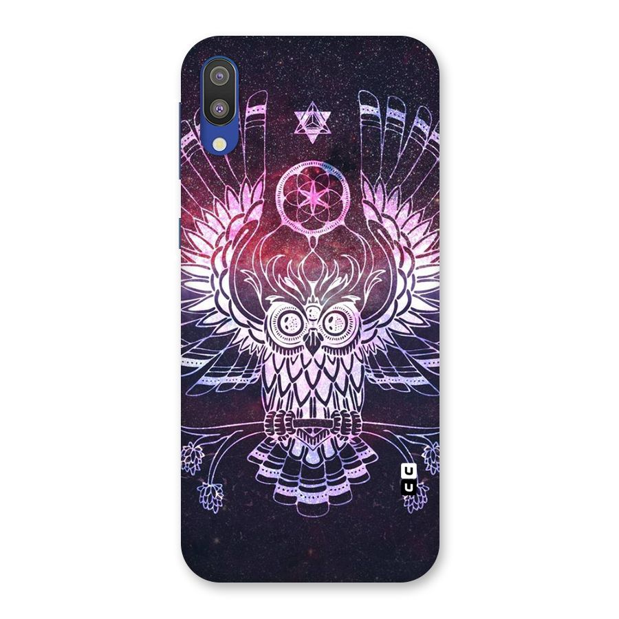 Owl Quirk Swag Back Case for Galaxy M10