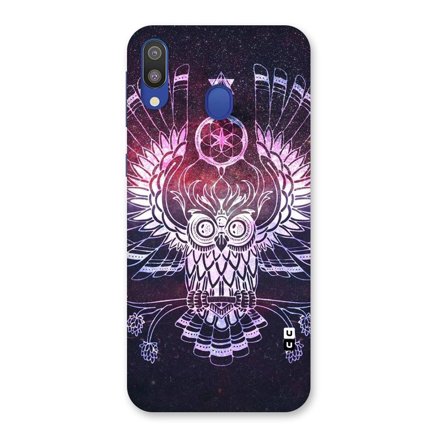 Owl Quirk Swag Back Case for Galaxy M20