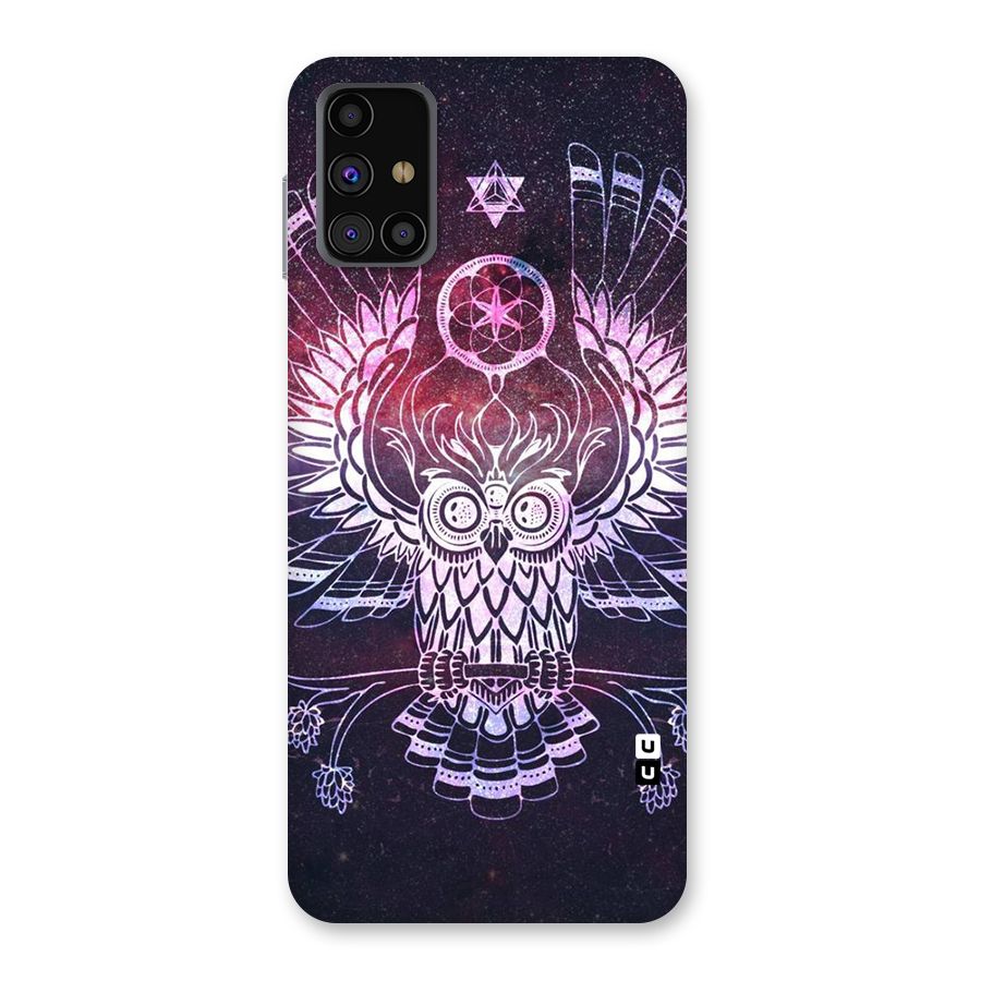 Owl Quirk Swag Back Case for Galaxy M31s