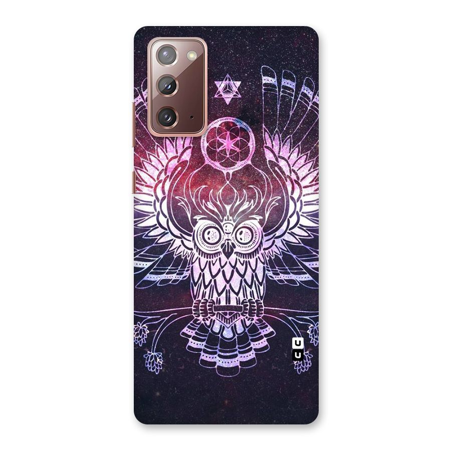 Owl Quirk Swag Back Case for Galaxy Note 20
