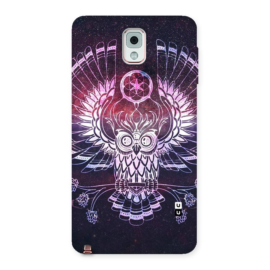 Owl Quirk Swag Back Case for Galaxy Note 3
