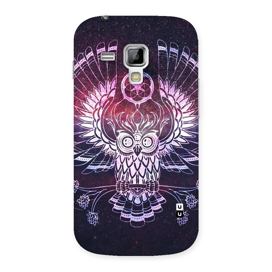 Owl Quirk Swag Back Case for Galaxy S Duos