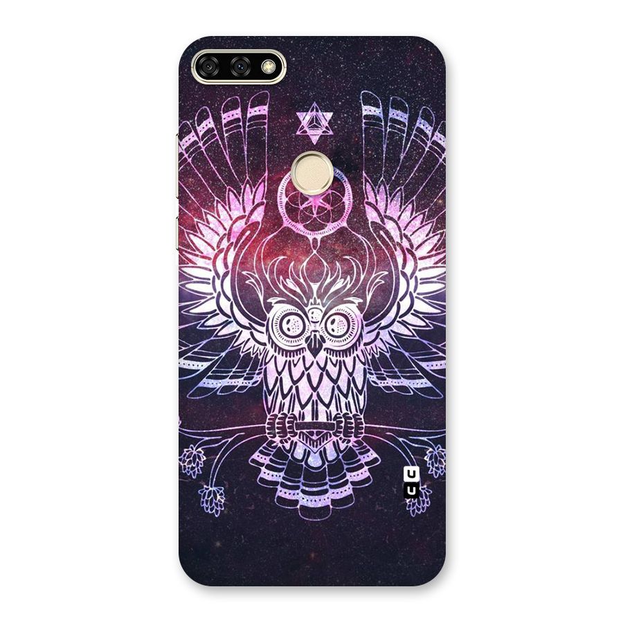 Owl Quirk Swag Back Case for Honor 7A