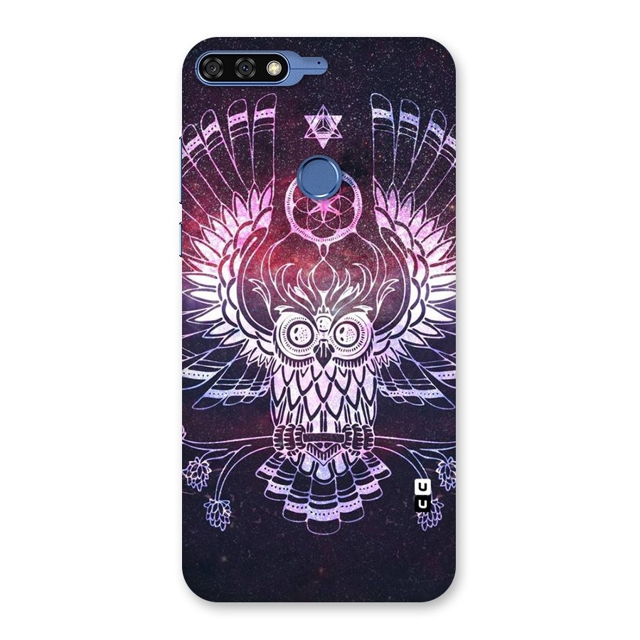 Owl Quirk Swag Back Case for Honor 7C