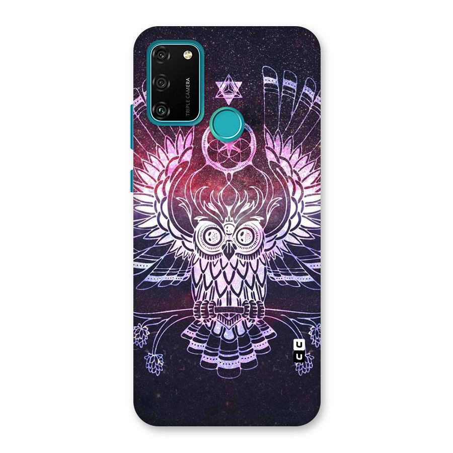 Owl Quirk Swag Back Case for Honor 9A