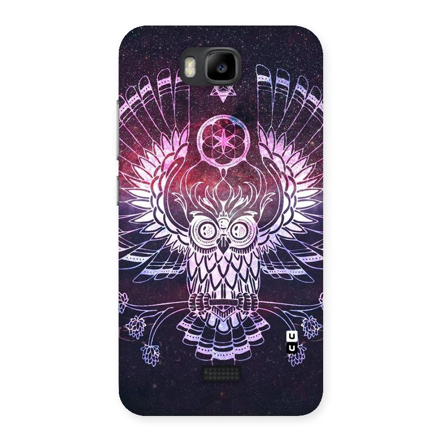 Owl Quirk Swag Back Case for Honor Bee