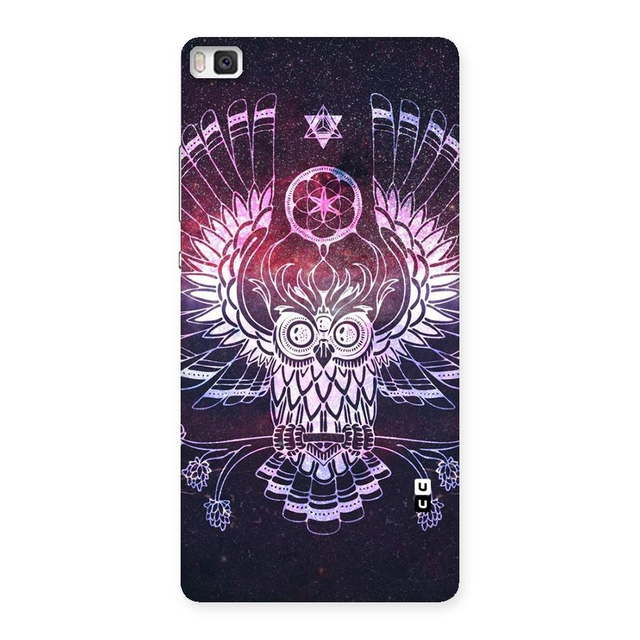 Owl Quirk Swag Back Case for Huawei P8