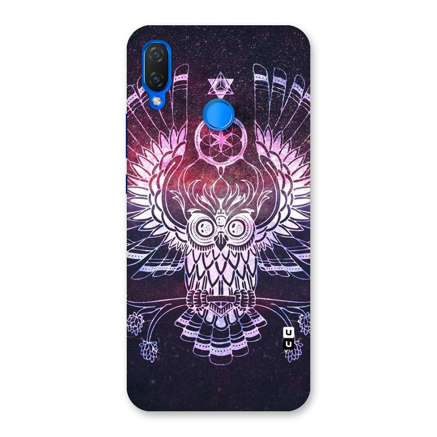 Owl Quirk Swag Back Case for Huawei P Smart+