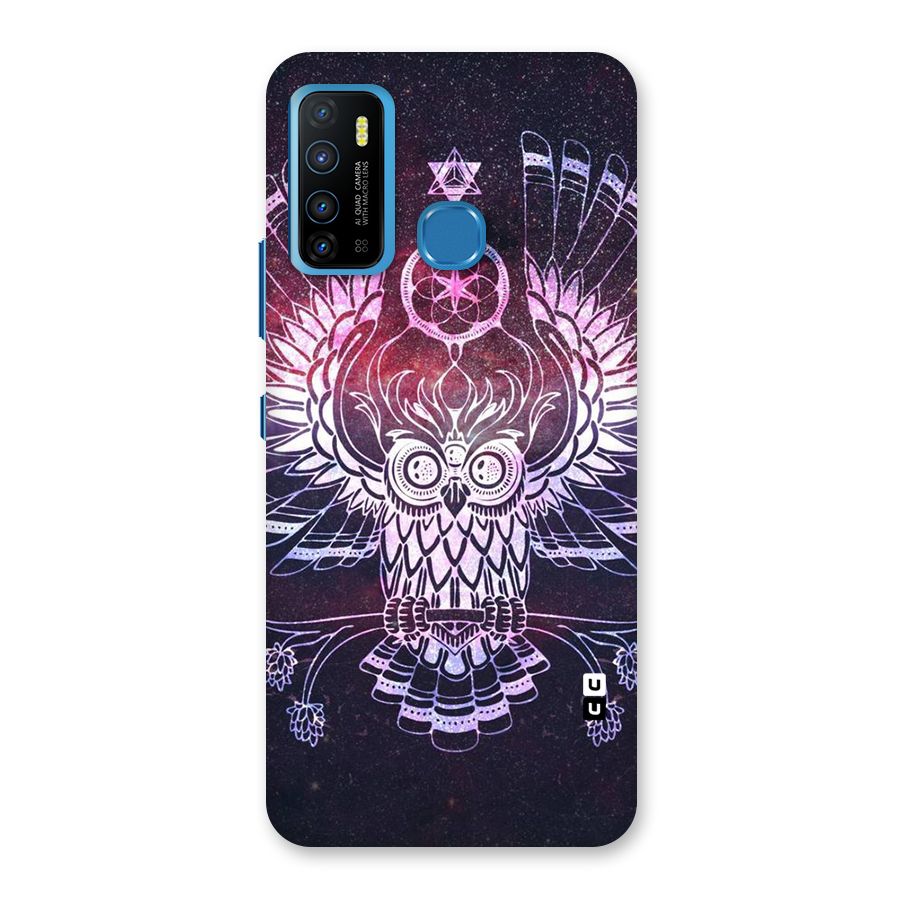 Owl Quirk Swag Back Case for Infinix Hot 9