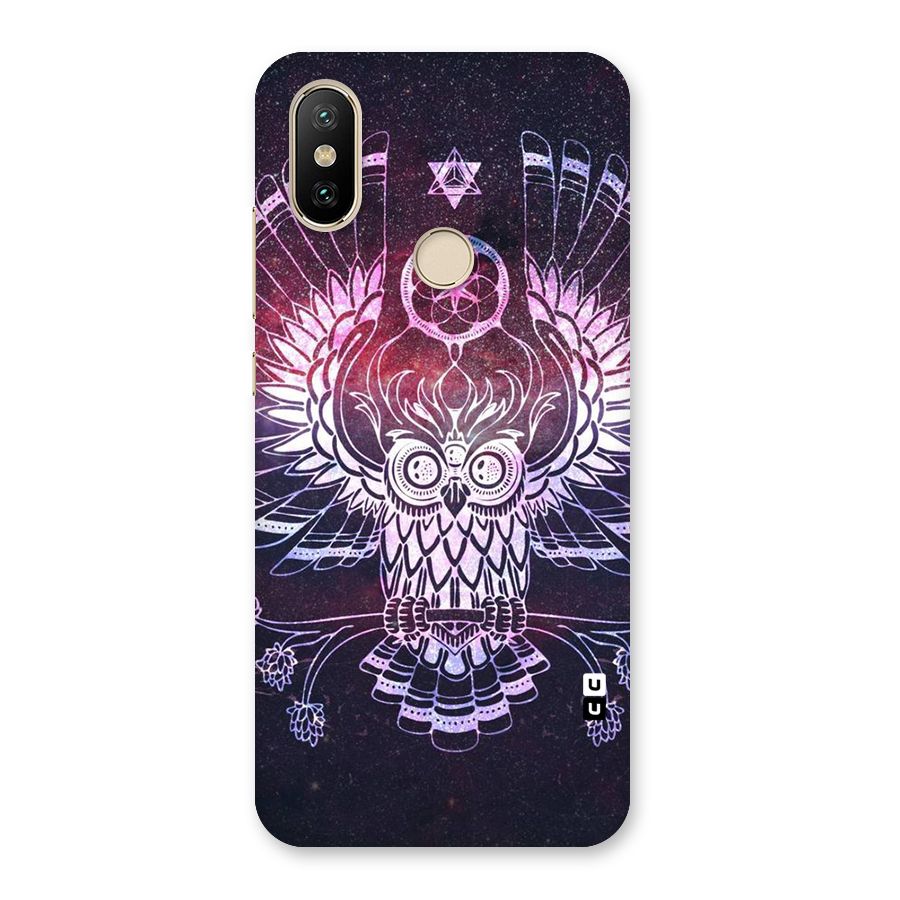 Owl Quirk Swag Back Case for Mi A2