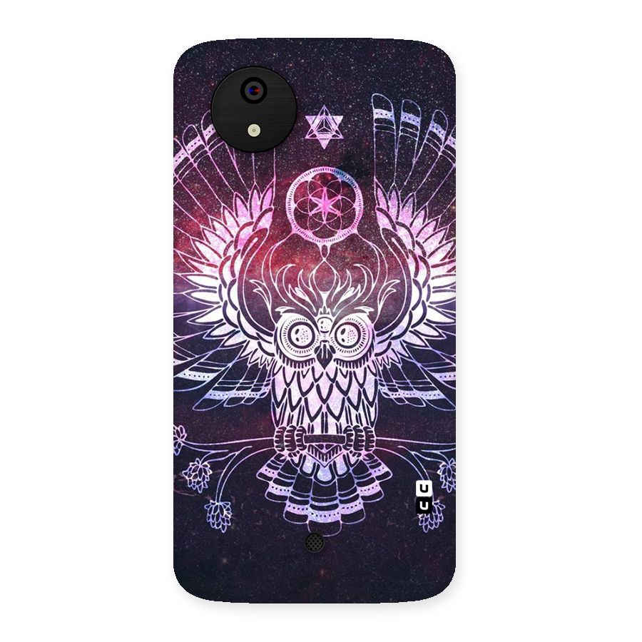 Owl Quirk Swag Back Case for Micromax Canvas A1