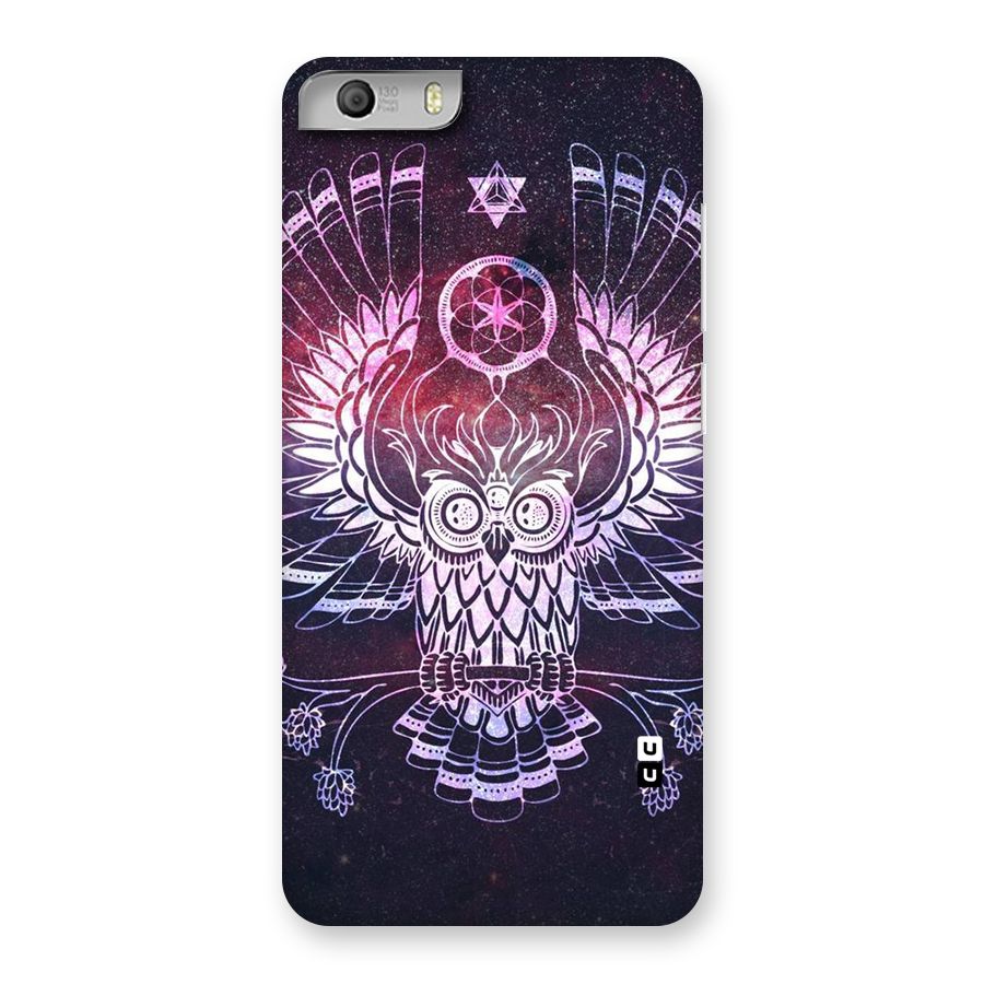 Owl Quirk Swag Back Case for Micromax Canvas Knight 2
