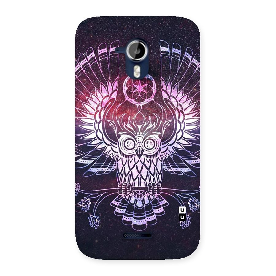 Owl Quirk Swag Back Case for Micromax Canvas Magnus A117