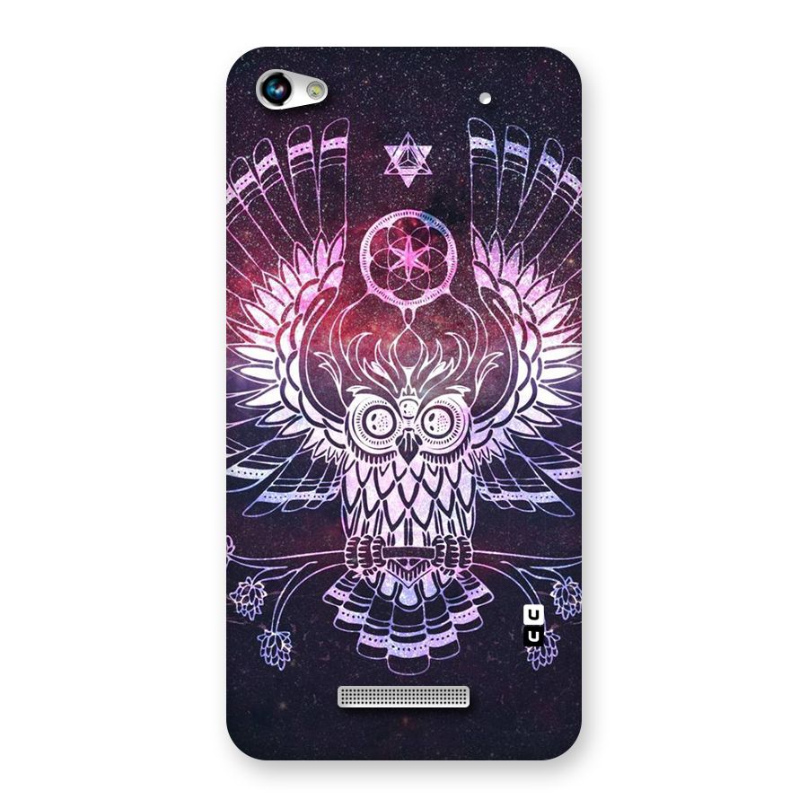 Owl Quirk Swag Back Case for Micromax Hue 2