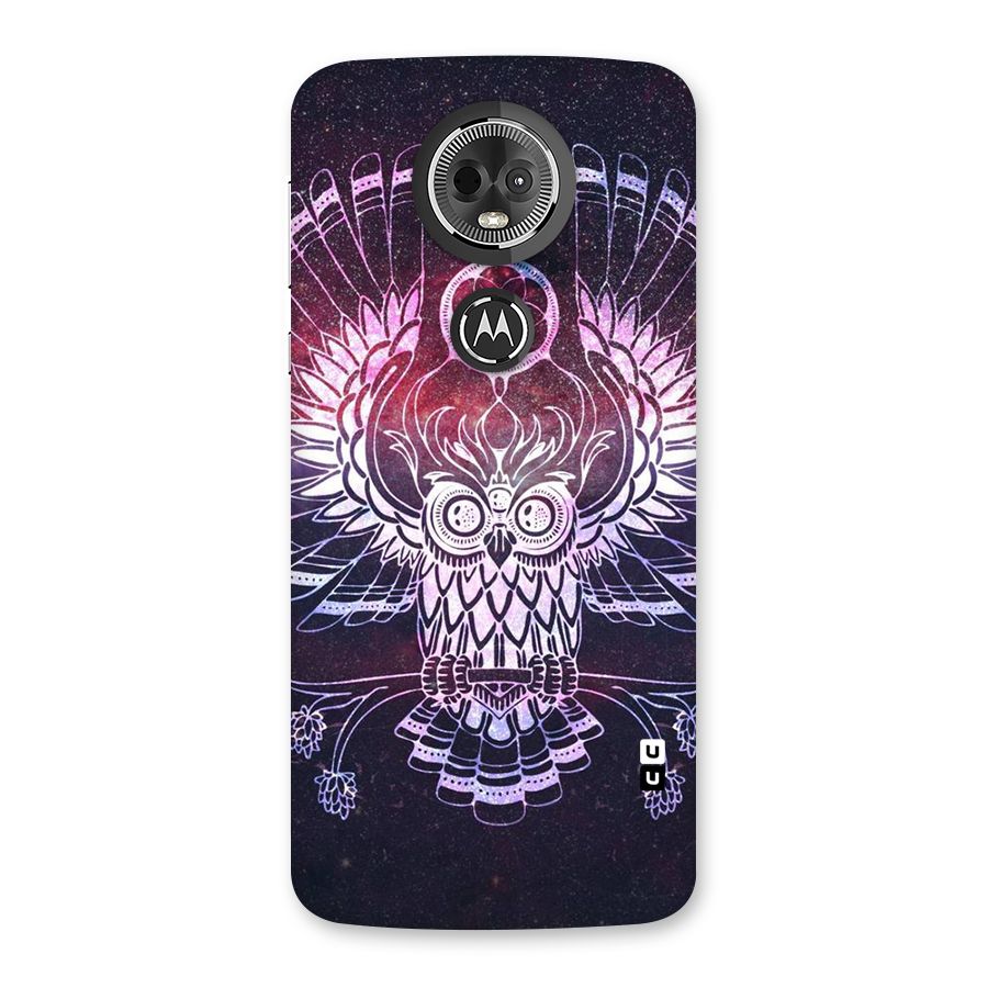 Owl Quirk Swag Back Case for Moto E5 Plus