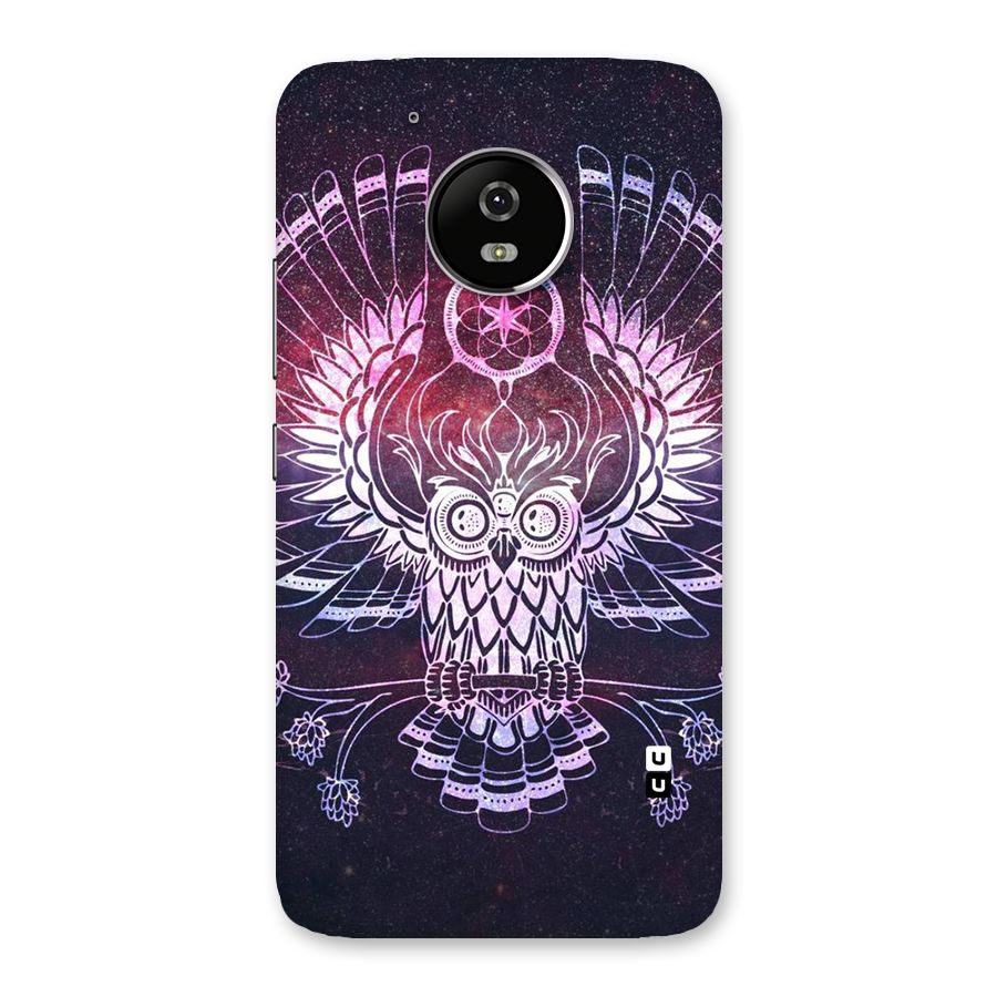 Owl Quirk Swag Back Case for Moto G5
