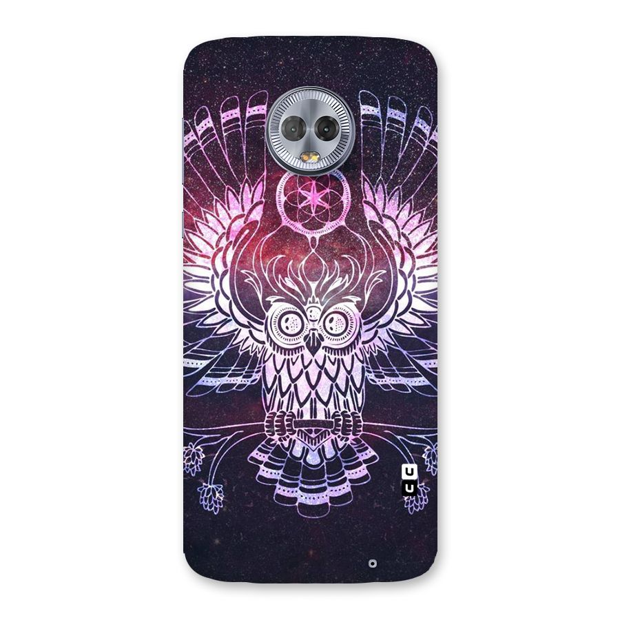 Owl Quirk Swag Back Case for Moto G6 Plus