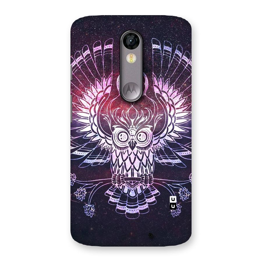 Owl Quirk Swag Back Case for Moto X Force