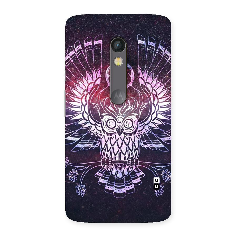 Owl Quirk Swag Back Case for Moto X Play
