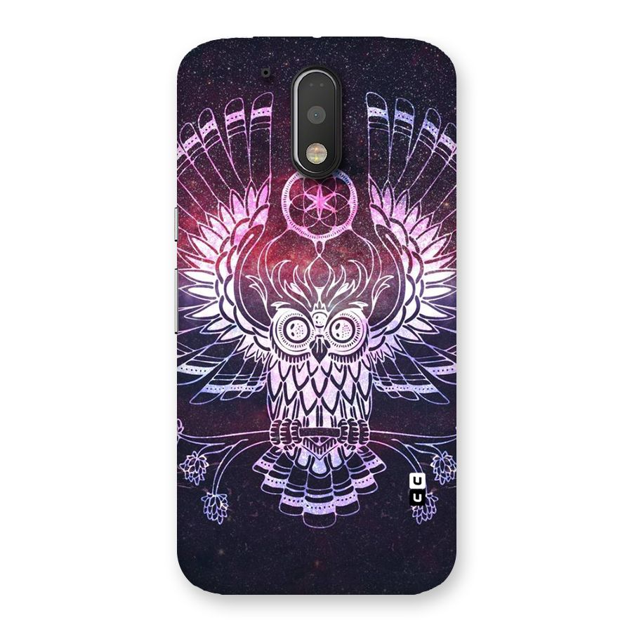 Owl Quirk Swag Back Case for Motorola Moto G4 Plus