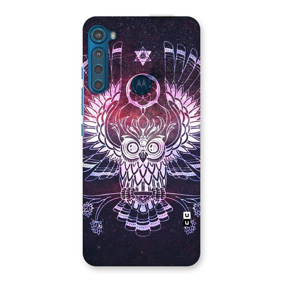 Owl Quirk Swag Back Case for Motorola One Fusion Plus