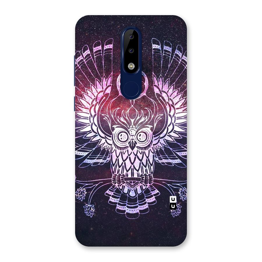 Owl Quirk Swag Back Case for Nokia 5.1 Plus