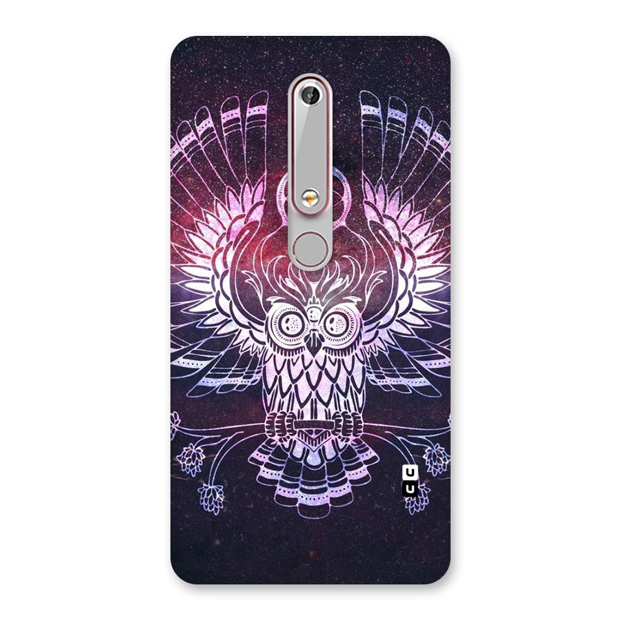 Owl Quirk Swag Back Case for Nokia 6.1
