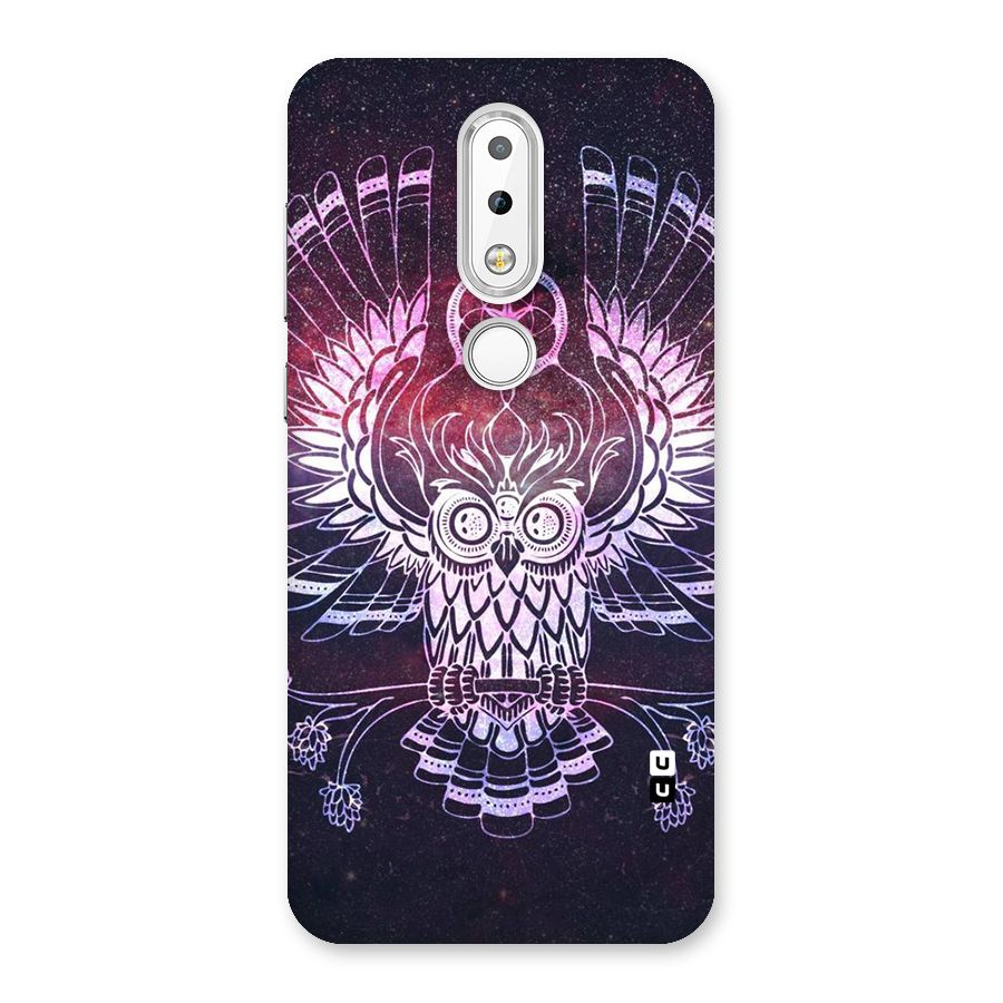 Owl Quirk Swag Back Case for Nokia 6.1 Plus