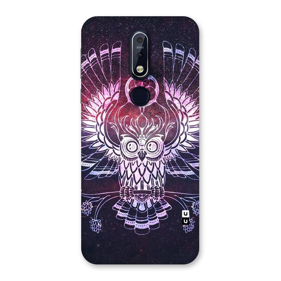 Owl Quirk Swag Back Case for Nokia 7.1