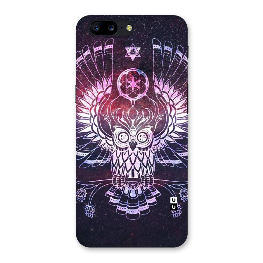 Owl Quirk Swag Back Case for OnePlus 5